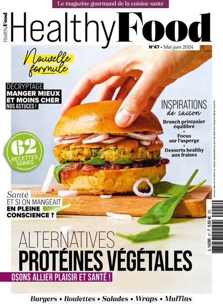 Healthy Food France – Mai-Juin 2024 Cover