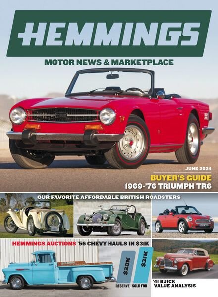 Hemmings Motor News – June 2024 Cover