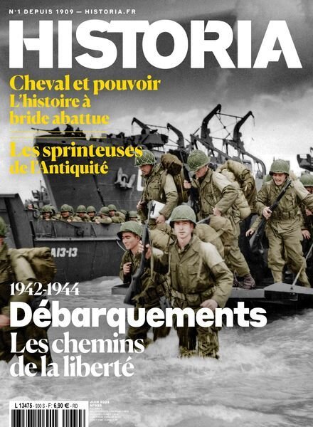 Historia Magazine – Juin 2024 Cover