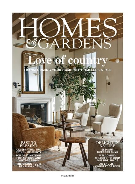 Homes & Gardens UK – June 2024 Cover