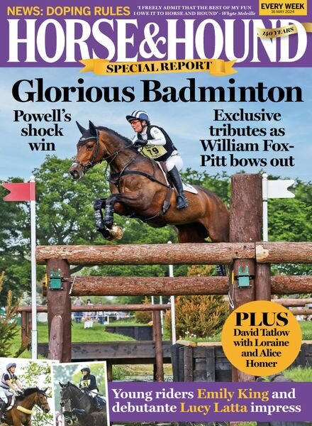 Horse & Hound – 16 May 2024 Cover