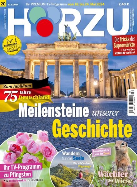 Horzu – 10 Mai 2024 Cover