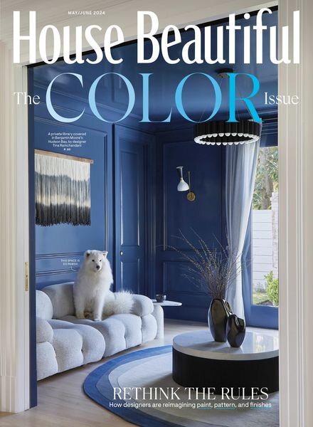 House Beautiful USA – May-June 2024 Cover