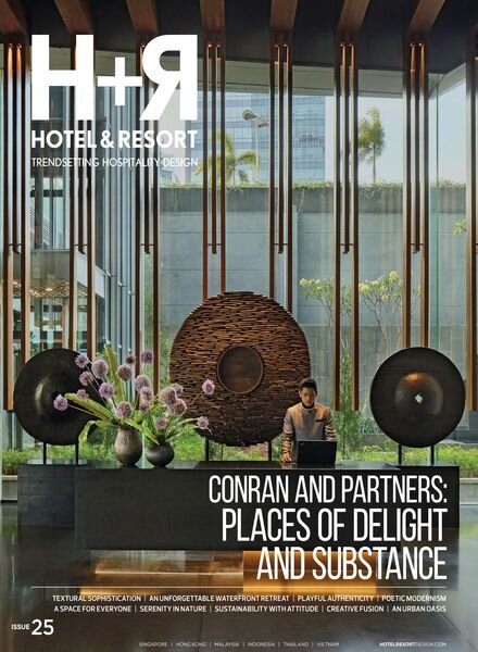H+R Hotel & Resort Trendsetting Hospitality Design – Issue 25 2024 Cover
