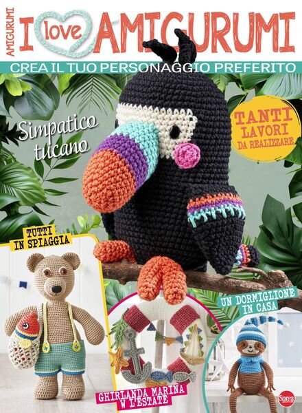 I Love Amigurumi – Giugno-Luglio 2024 Cover