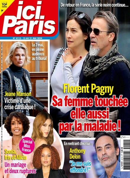 Ici Paris – 15 Mai 2024 Cover