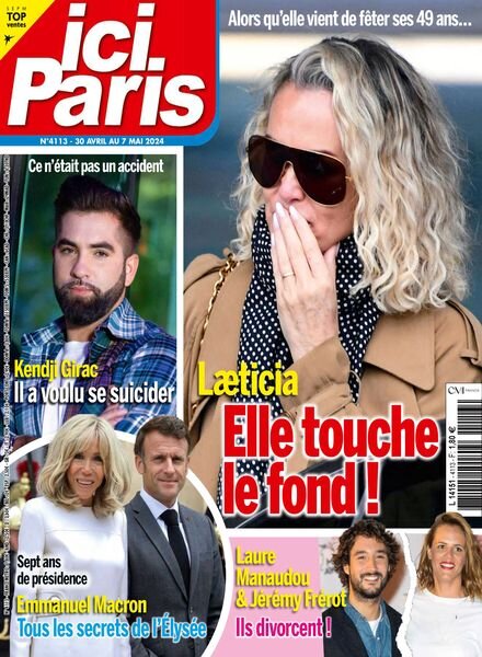 Ici Paris – 30 Avril 2024 Cover