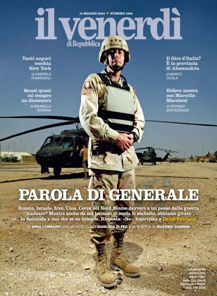 Il Venerdi di Repubblica – 10 Maggio 2024 Cover