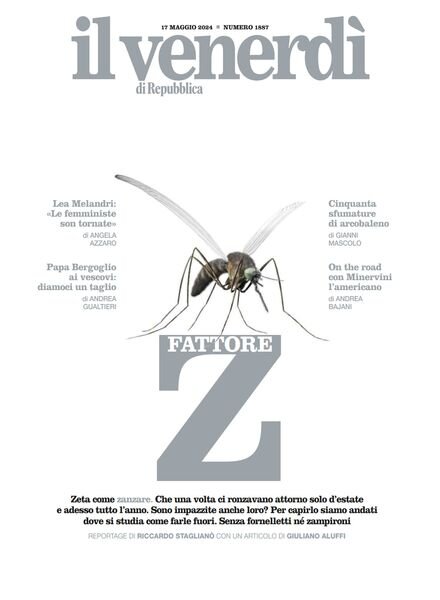 Il Venerdi di Repubblica – 17 Maggio 2024 Cover