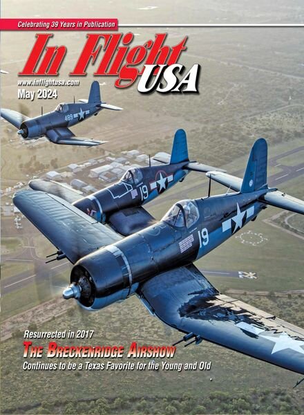 In Flight USA – May 2024 Cover