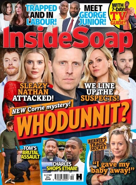 Inside Soap UK – Issue 19 – 11 May 2024 Cover