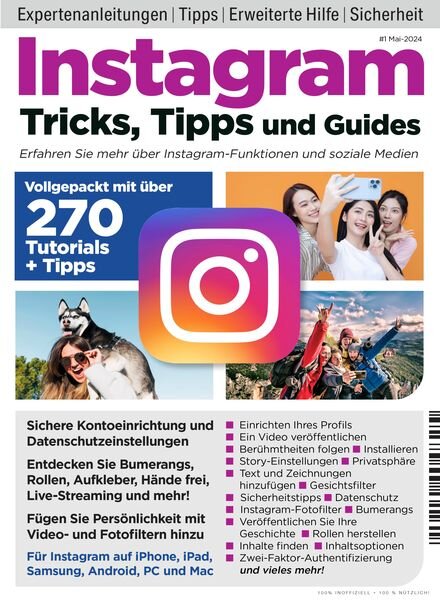 Instagram Tricks Tipps und Guides – Mai 2024 Cover
