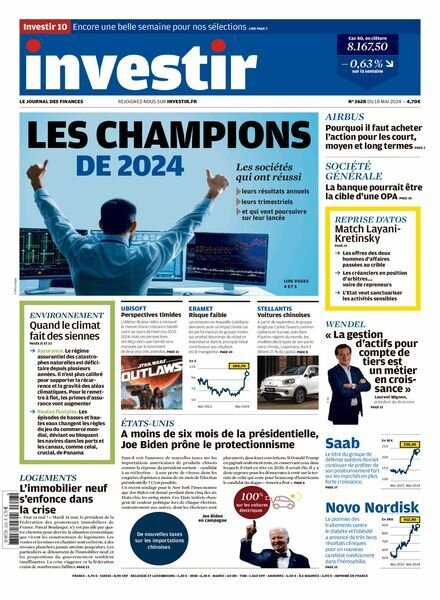 Investir – 18 Mai 2024 Cover