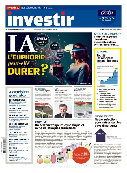 Investir – 25 Mai 2024 Cover