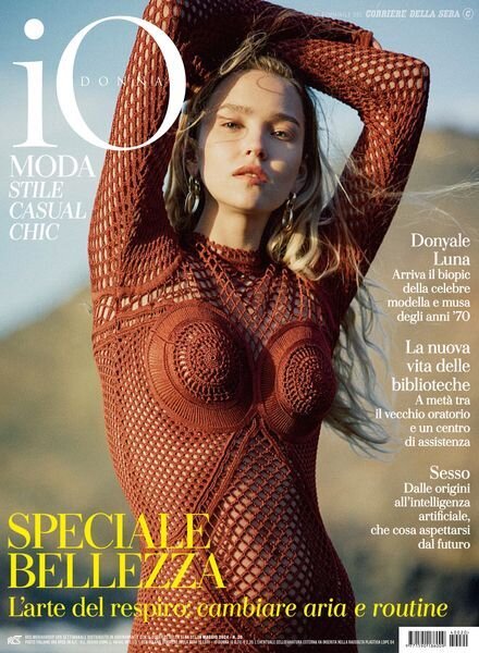 Io Donna del Corriere della Sera – 18 Maggio 2024 Cover