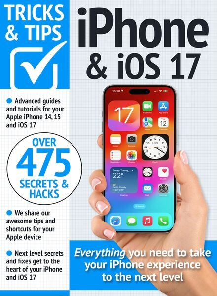 iPhone & iOS 17 Tricks & Tips – May 2024 Cover