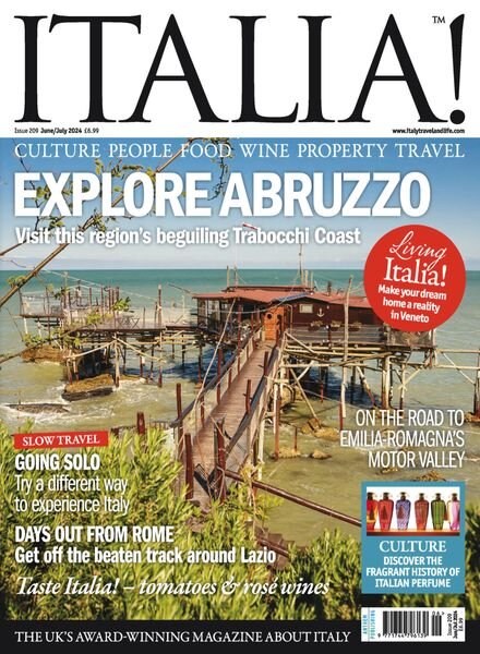 Italia! Magazine – June-July 2024 Cover