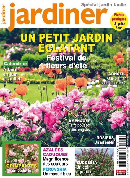 Jardiner – Juin-Juillet-Aout 2024 Cover