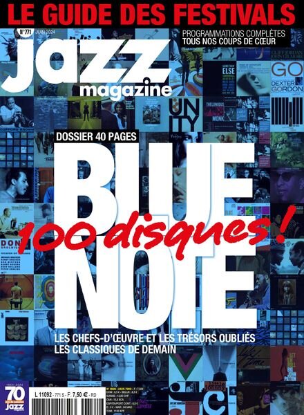 Jazz Magazine – Juin 2024 Cover