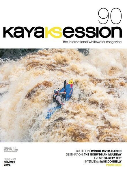 Kayak Session Magazine – Summer 2024 Cover