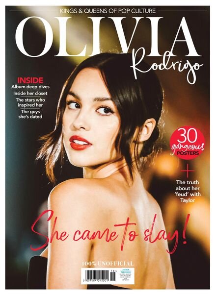 Kings & Queens of Pop Culture – Olivia Rodrigo 2024 Cover
