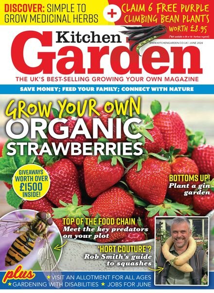 Kitchen Garden – Issue 322 – June 2024 Cover