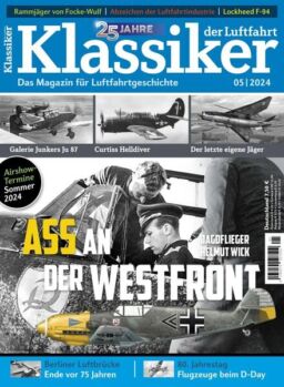 Klassiker der Luftfahrt – Mai 2024