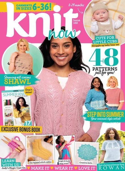 Knit Now – Issue 168 2024 Cover