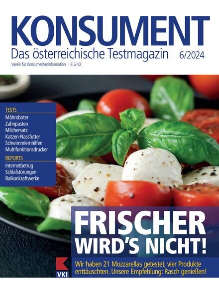 Konsument – Juni 2024 Cover