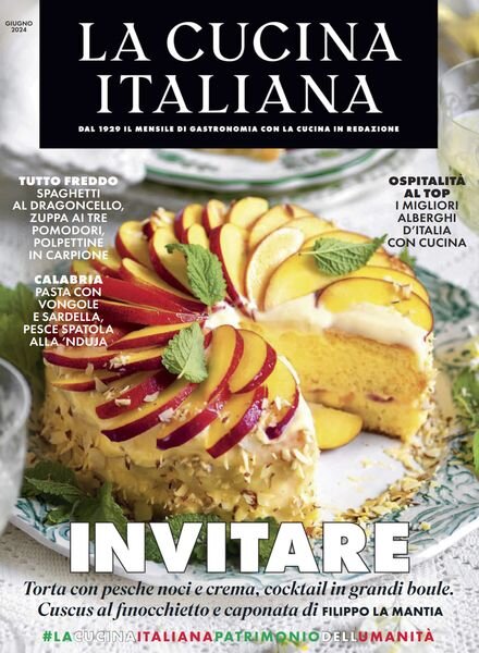 La Cucina Italiana – Giugno 2024 Cover