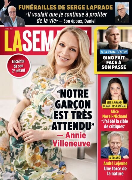 La Semaine – 31 Mai 2024 Cover