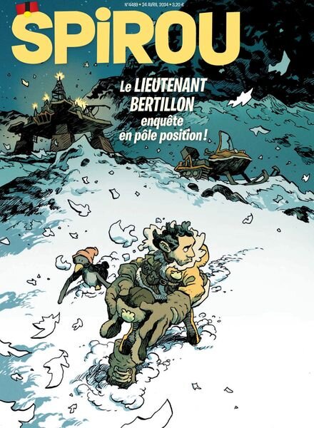 Le Journal de Spirou – 24 Avril 2024 Cover