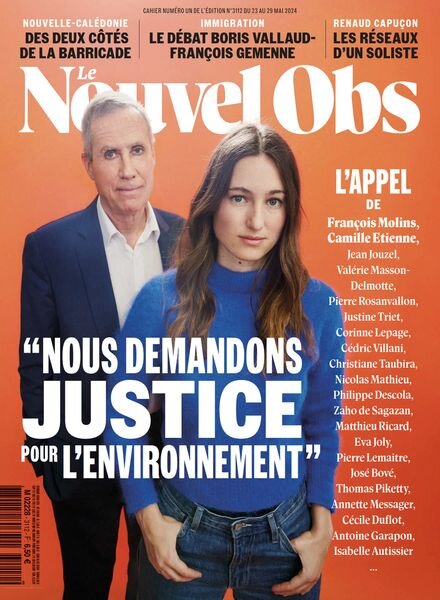 Le Nouvel Obs – 23 Mai 2024 Cover