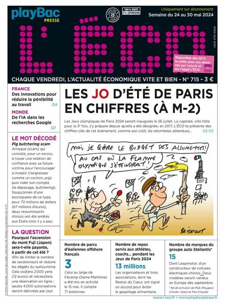 L’eCO – 24 Mai 2024 Cover