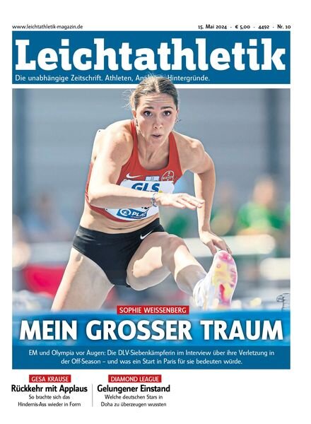 Leichtathletik – 16 Mai 2024 Cover