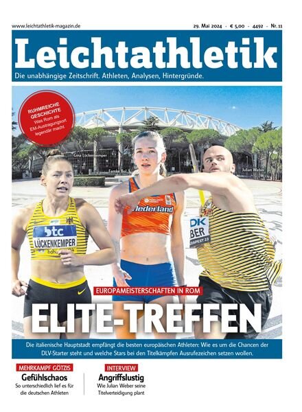 Leichtathletik – 29 Mai 2024 Cover