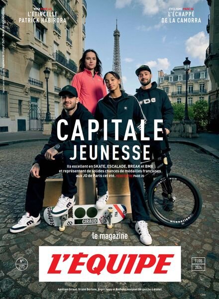 L’Equipe Magazine – 11 Mai 2024 Cover