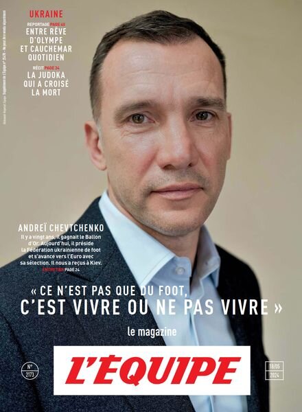 L’Equipe Magazine – 18 Mai 2024 Cover