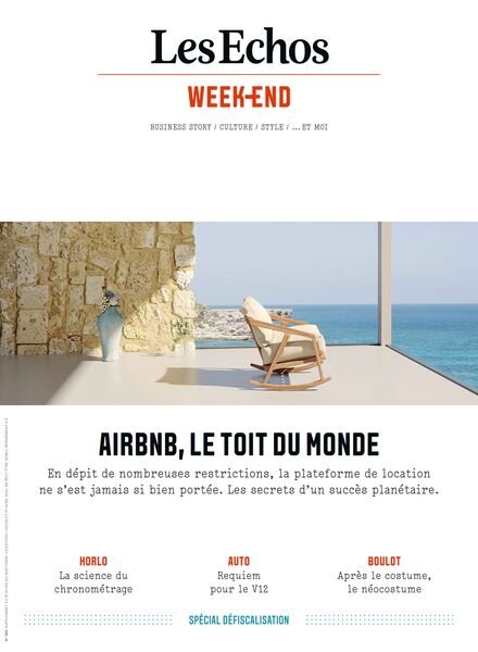 Les Echos Week-end – 26 Avril 2024 Cover