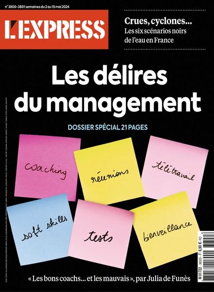 L’Express – 2 Mai 2024 Cover