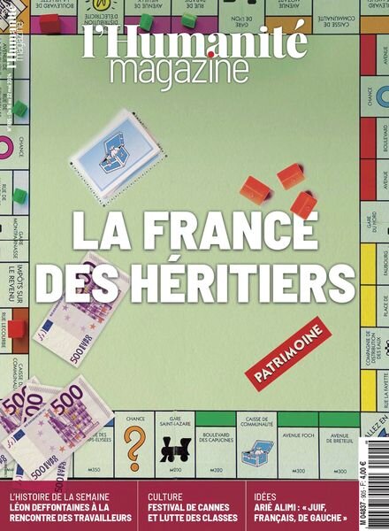 L’Humanite Magazine – 16 Mai 2024 Cover