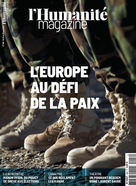 L’Humanite Magazine – 24 Mai 2024 Cover