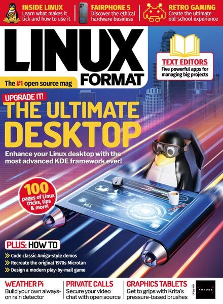 Linux Format UK – July 2024 Cover