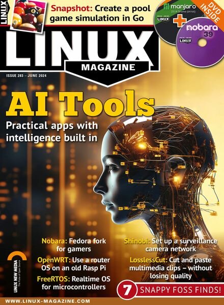 Linux Magazine USA – June 2024 Cover