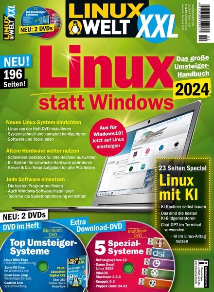 LinuxWelt Sonderheft – Mai-Juli 2024 Cover