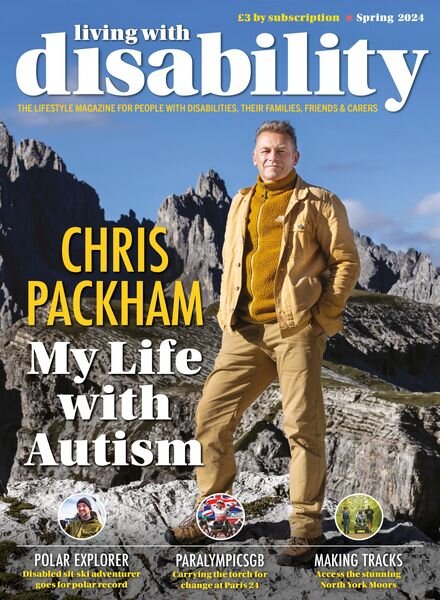 Living with Disability Magazine – May 2024 Cover