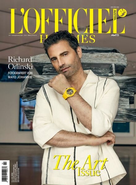 L’Officiel Austria Hommes Deutsche Ausgabe – Fruhjahr-Sommer 2024 Cover