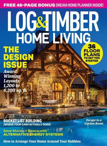 Log & Timber Home Living – June-July 2024 Cover