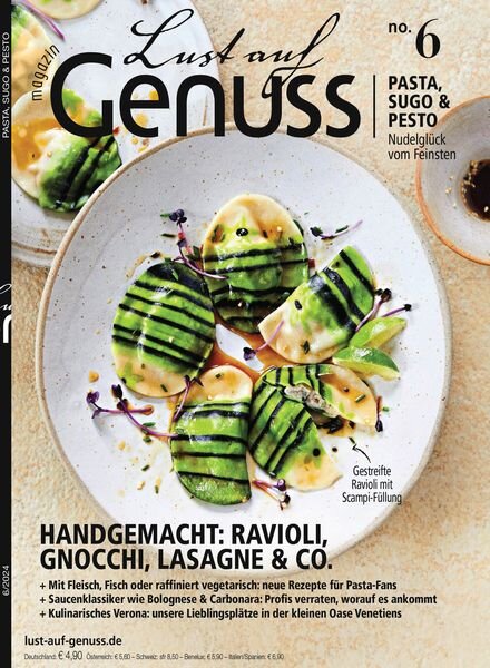 Lust auf Genuss – Juni 2024 Cover