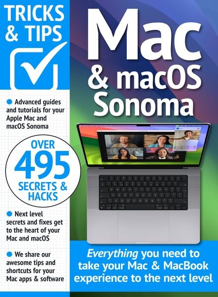 Mac & macOS Sonoma Tricks & Tips – May 2024 Cover